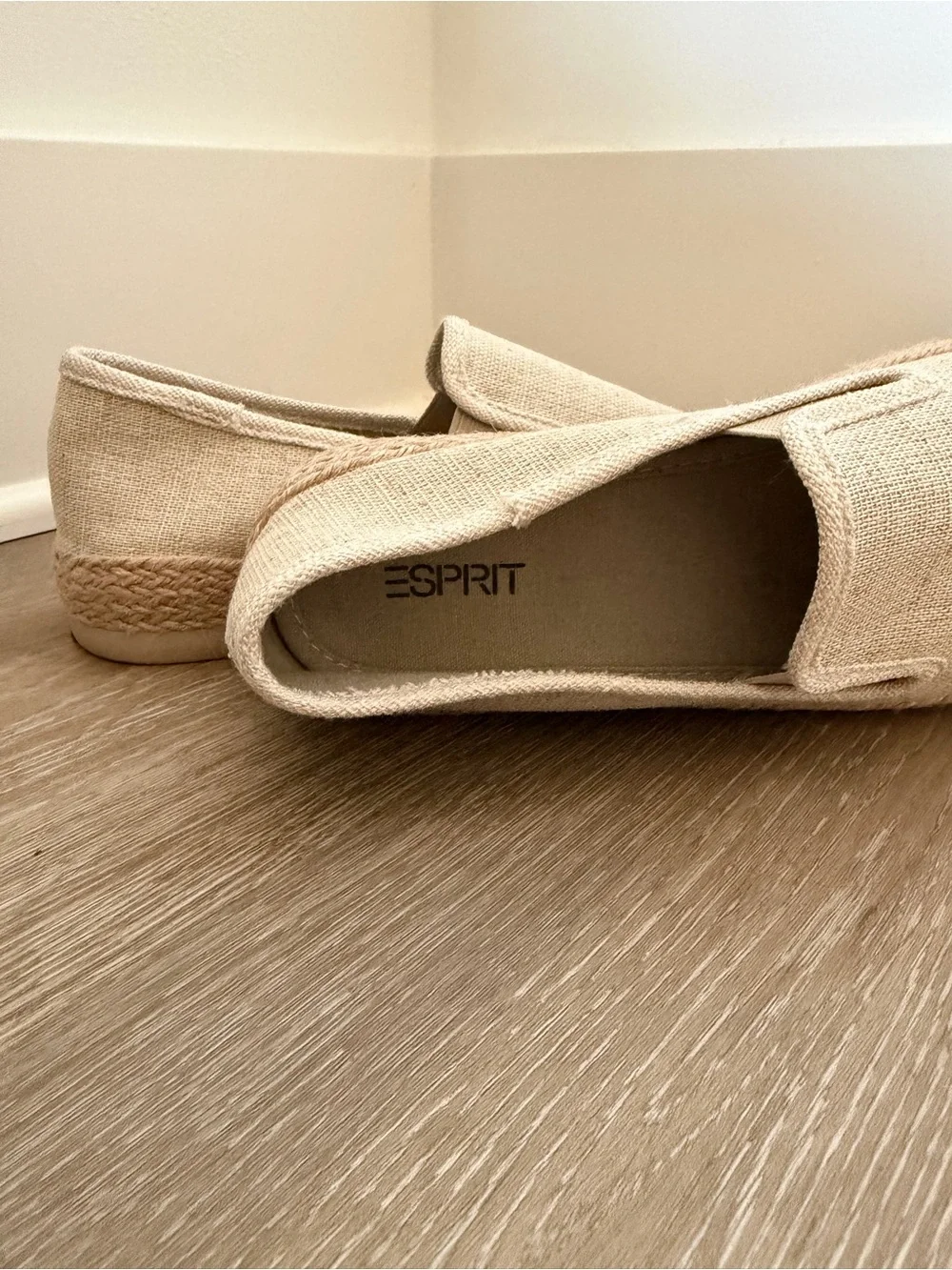 adidas Neutral Beige Slip-On Espadrilles